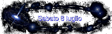 Sabato 8 luglio