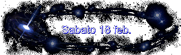 Sabato 18 feb.