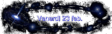 Venerd 23 feb.